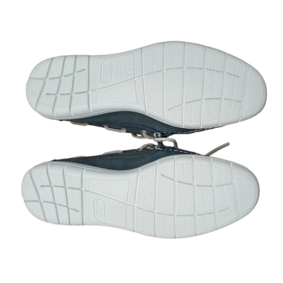 Allen Edmonds Men's Ely Leather Boat Shoes with Ties Size 7.5 D - Picture 7 of 11